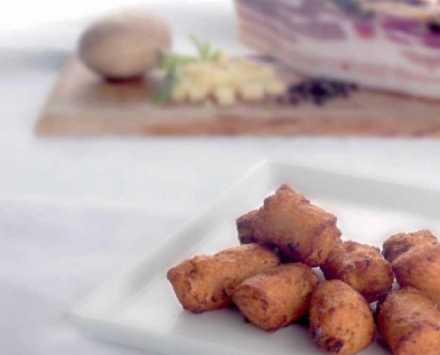 Sfizi di Patate Pancetta e Cipolla di Antiche Cascine